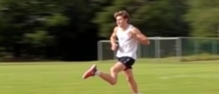 Short-distance running: technique and tactics