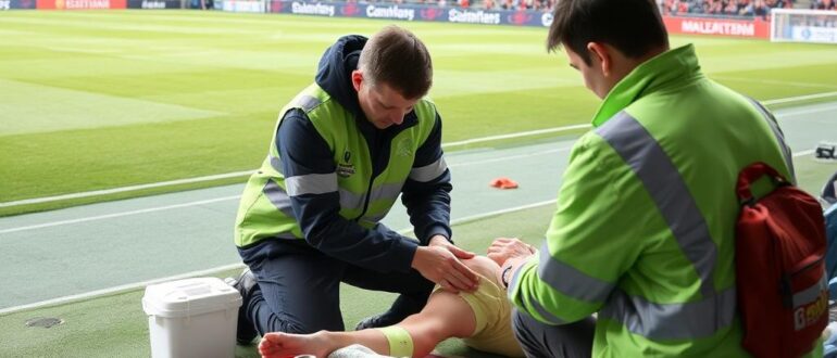 Первая помощь при травмах на стадионе: быстрое ориентирование в хаосе толпы и сохранение жизни