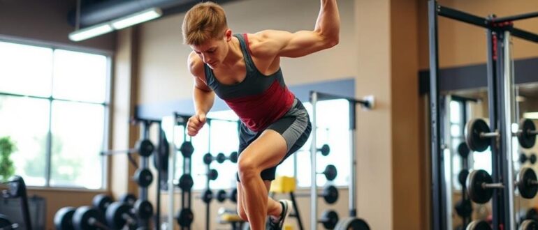 Силовая работа в зале для легкоатлета: упражнения и график